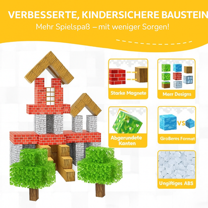 MISTLETOYS™ - Learning Magnetic Building Blocks